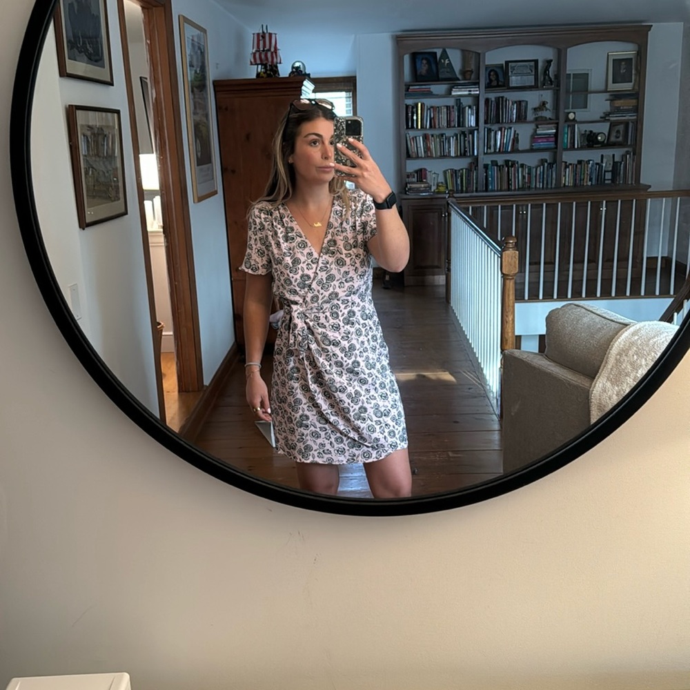 Jcrew wrap dress